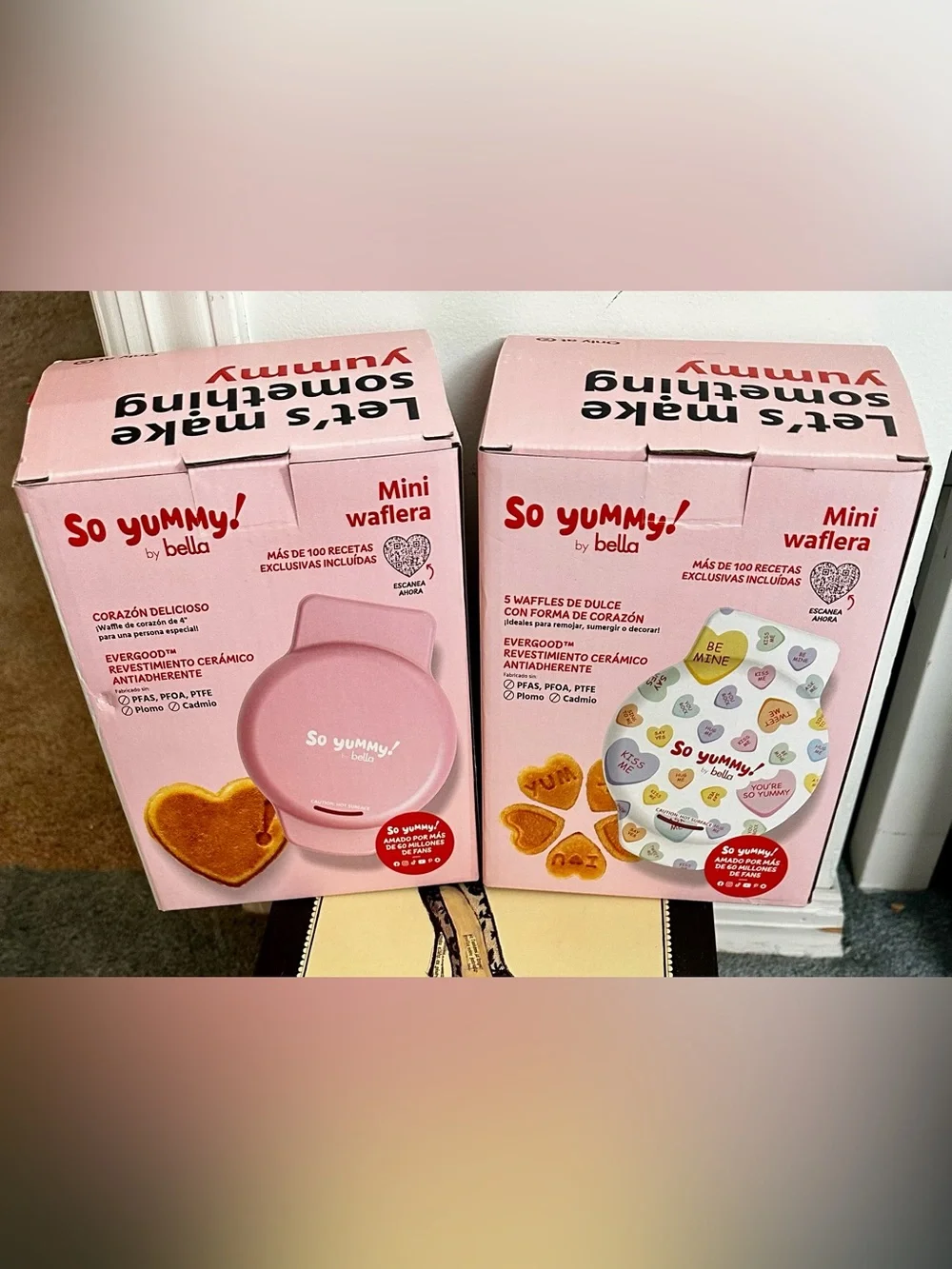 So Yummy! by bella Mini Waffle Maker & Mini Dunker Waffle Maker Target exclusive